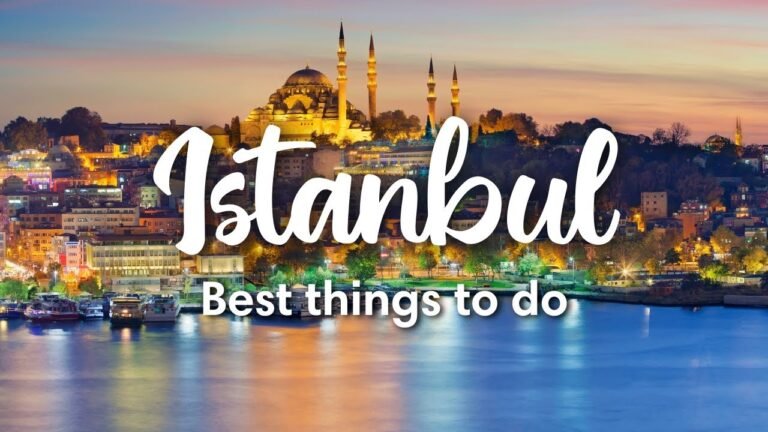 ISTANBUL, TURKEY (2022) | 7 INCREDIBLE Things To Do In Istanbul!