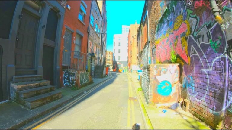 Virtual Tour Around MANCHESTER CITY Centre, Afflecks Palace & The Urban Northen Quarter #manchester